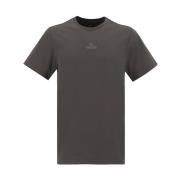 Essentieel Katoenen T-Shirt met Voorprint Parajumpers , Gray , Heren