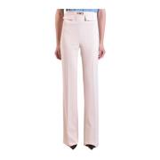 Straight Trousers Elisabetta Franchi , Beige , Dames