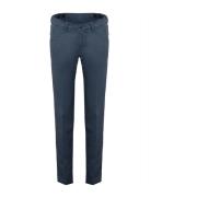 Slim-Fit Militair-geïnspireerde Chino`s Mason's , Blue , Heren