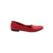 Pre-owned Platte schoenen Hermès Vintage , Red , Dames