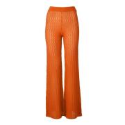 Wide Trousers Dodo BAR OR , Orange , Dames