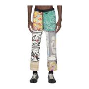 Patchwork Bandana Broek Children Of The Discordance , Green , Heren