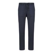 Blauwe igue Comfort Broek Woolrich , Blue , Heren