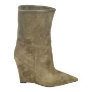 Heeled Boots Alevi Milano , Green , Dames