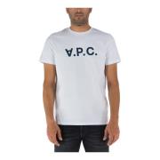 T-Shirt VPC WIT A.p.c. , White , Heren