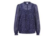 Stijlvolle Blouses voor Vrouwen Dante 6 , Blue , Dames