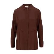 Shirts Semicouture , Brown , Dames