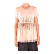 Ps82Mb T-shirt Twinset , Pink , Dames