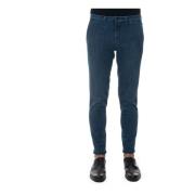Slimfit-jeans Fay , Blue , Heren