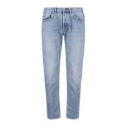 Vintage Denim Fw23 Jeans Eleventy , Blue , Heren