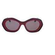 Luxe Dames Zonnebril - Stijlvol Zomer Accessoire Marni , Red , Dames