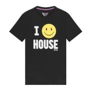 T-Shirt- Kltv TS SS House Kultivate , Black , Heren