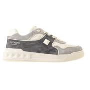 One Stud Sneaker Valentino Garavani , Gray , Heren