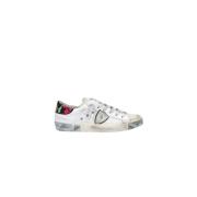 Verhoog je sneaker game met leren sneakers Philippe Model , White , Da...