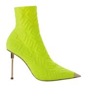 Gebreide Jacquard Soklaars - Maat 38,5 Elisabetta Franchi , Green , Da...