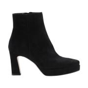 Heeled Boots Ctwlk. , Black , Dames