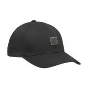 Cap Logo Clean Cut , Black , Heren