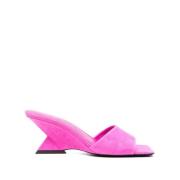 Cheope 60mm Beeldhouwkundige Hakken Mules The Attico , Pink , Dames