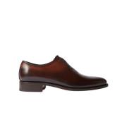 Gianluca Handgemaakte Oxford-schoenen voor heren Scarosso , Brown , He...