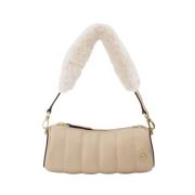 Shoulder Bags Manu Atelier , Beige , Dames