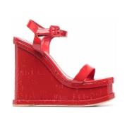 Wedges Haus OF Honey , Red , Dames