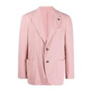 Blazerjas Lardini , Pink , Heren