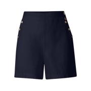 Luchtige Linnen Shorts Busnel , Blue , Dames