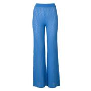 Wide Trousers Dodo BAR OR , Blue , Dames