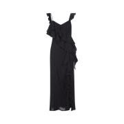 Maxi Dresses Msgm , Black , Dames