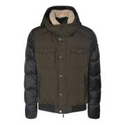 Down Jackets Moorer , Green , Heren