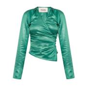 Mado Top Nanushka , Green , Dames