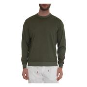 Trui met ronde hals Kiton , Green , Heren