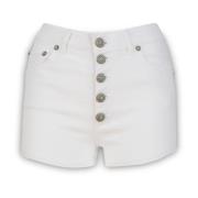 Short Shorts Dondup , White , Dames