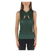 Sleeveless Tops Dion Lee , Green , Dames