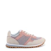 Stoffen en suède sneakers Liu Jo , Pink , Dames