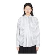 Gestreept Boyfriend Overhemd A.p.c. , White , Dames