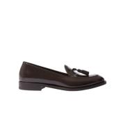 Sienna Tassel Loafers - Handgemaakte Italiaanse leren schoenen Scaross...