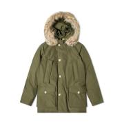 Arctic Afneembare Bont Parka Woolrich , Green , Heren