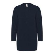 Round-neck Knitwear Skovhuus , Blue , Dames