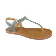 Flat Sandals Pom D'Api , Green , Dames