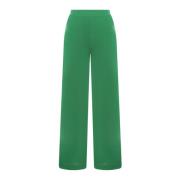 Trousers Erika Cavallini , Green , Dames