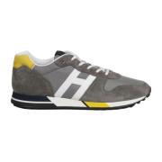 H383 H Tape Sneakers Hogan , Gray , Heren