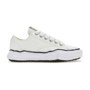 Ivoor canvas sneakers, Stijlvol en verfijnd Mihara Yasuhiro , White , ...