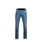 Trousers Moorer , Blue , Heren