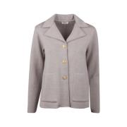 Stijlvolle Layering Cardigan Stenströms , Gray , Dames