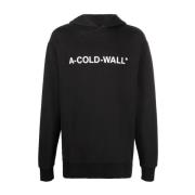 Een koude muurlogo hoodie A-Cold-Wall , Black , Heren