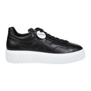 Gestreepte Sneakers Hogan , Black , Heren