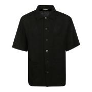 Short Sleeve Shirts Barena Venezia , Black , Heren
