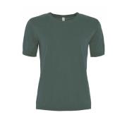 Zachte Katoenen T-Shirt Skovhuus , Green , Dames