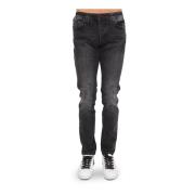 Super Straight Cut Skull Jeans Philipp Plein , Black , Heren